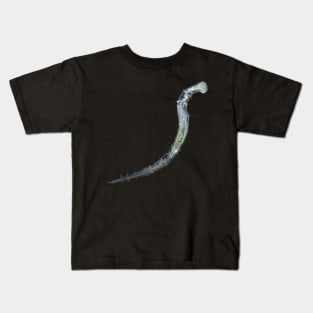 Aeolosoma worm under the microscope Kids T-Shirt